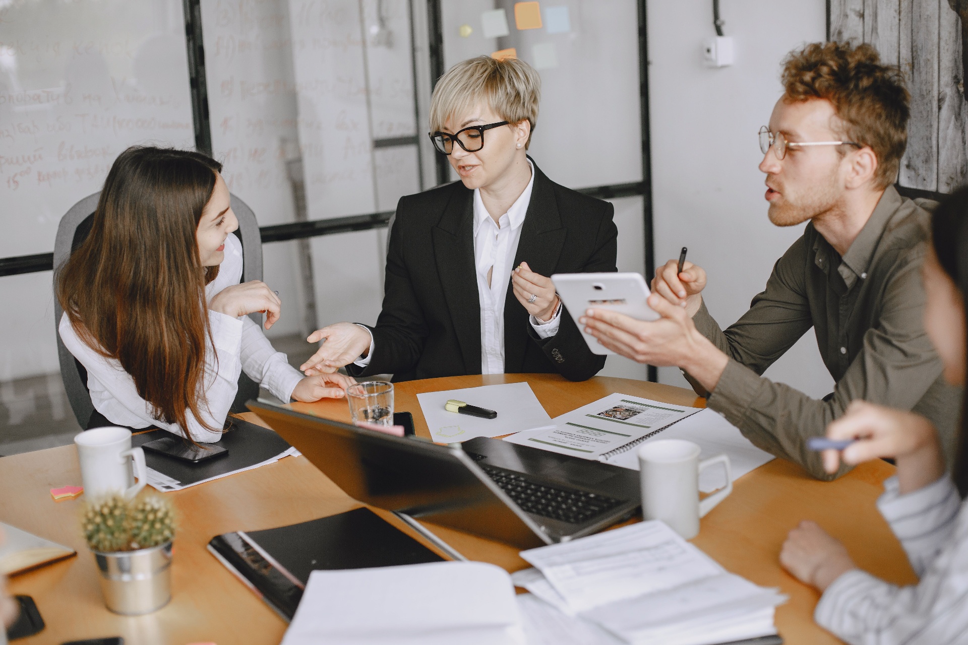Consultante Creavita en entretien client